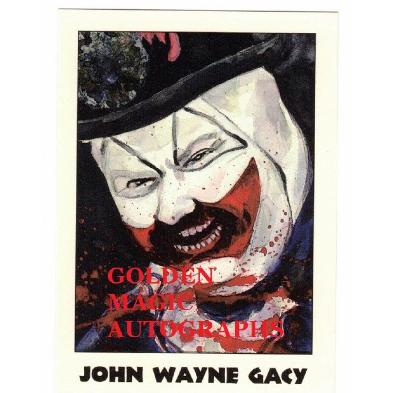 JOHN WAYNE GACY SERIES 2 TRUE CRIME TRADING CARD; CARD NO. 67