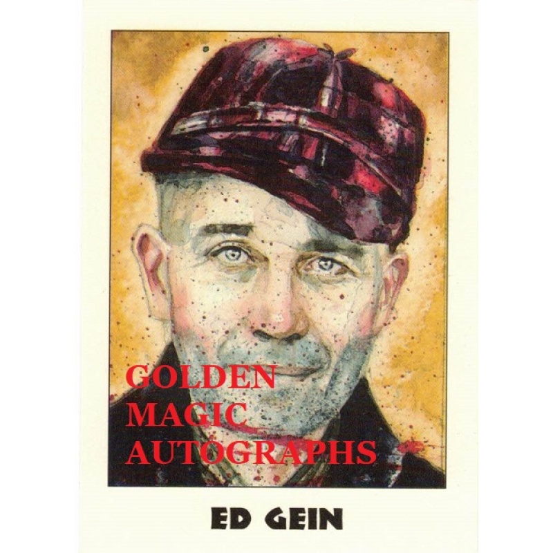 ED GEIN SERIES 2 TRUE CRIME TRADING CARD; CARD NO. 81