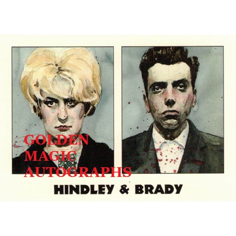 MYRA HINDLEY & IAN BRADY TRUE CRIME SERIES 2 TRADING CARD; CARD NO. 99