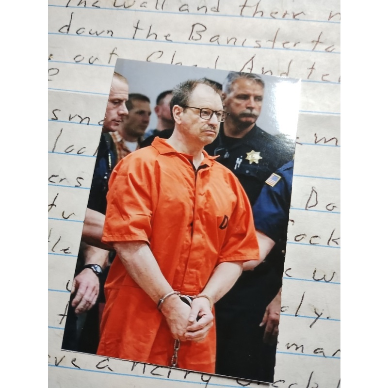 Gary Ridgway the Green River Killer handwritten page signed