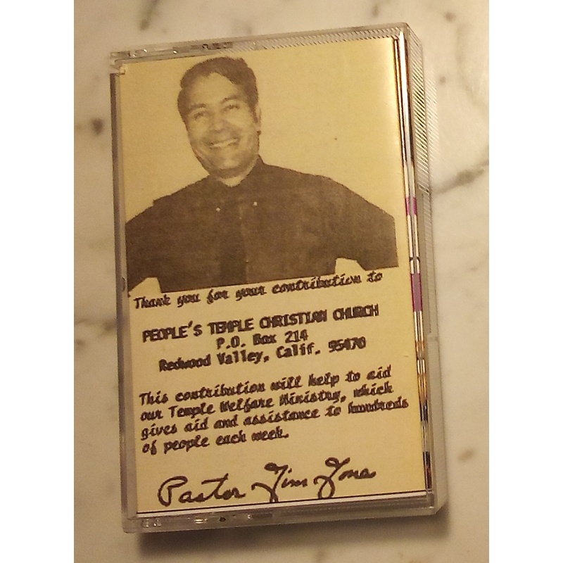 Reverend Jim Jones 'You Better Get On My Team' Cassette