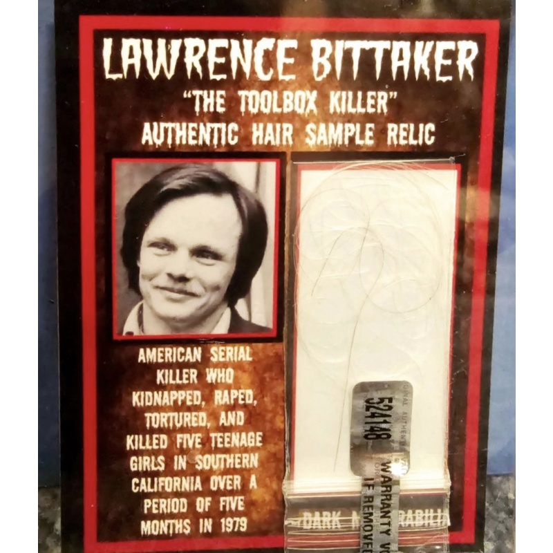 Lawrence “Tool Box Killer” Bittaker Hair Sample