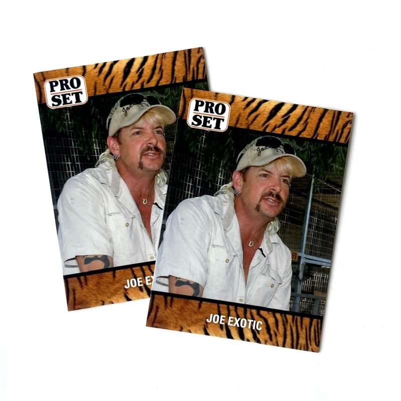 TIGER KING Joe Exotic 2021 Leaf Pro-Set Card