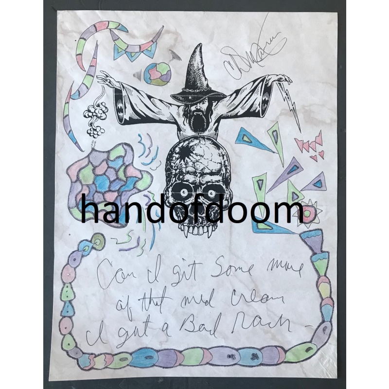 CHARLES MANSON KITE / ARTWORK - SIGNED