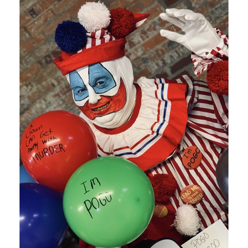 John Wayne gacy pogo the clown resin bust