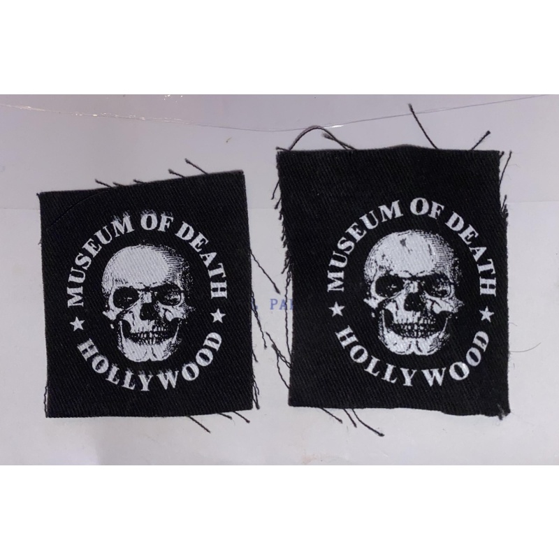 2x PATCH OOP MUSEUM OF DEATH