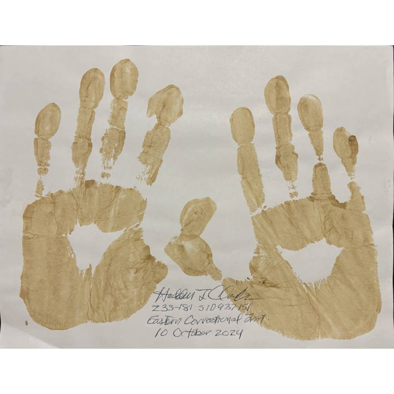 Hadden Clark Signed Handprints and Feetprints