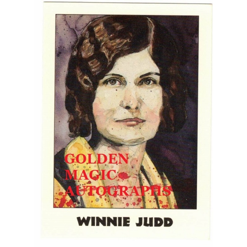 WINNIE JUDD SERIES 2 TRUE CRIME TRADING CARD; CARD NO. 69