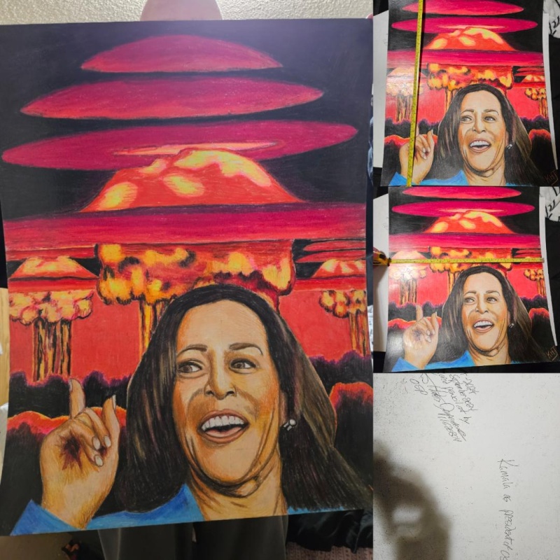 Keith Jesperson Original Kamala Explosion  NEW 2024