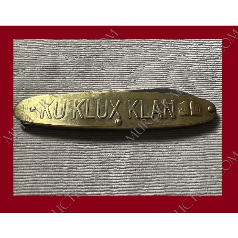 Ku Klux Klan folding knife