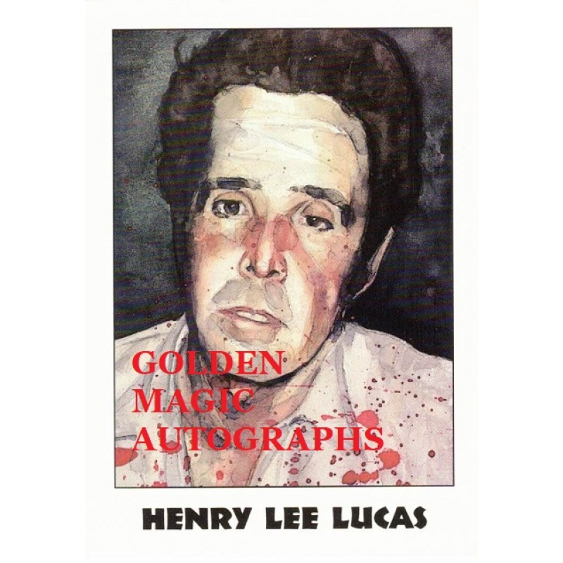 HENRY LEE LUCAS TRUE CRIME SERIES 2 TRADING CARD; CARD NO. 87