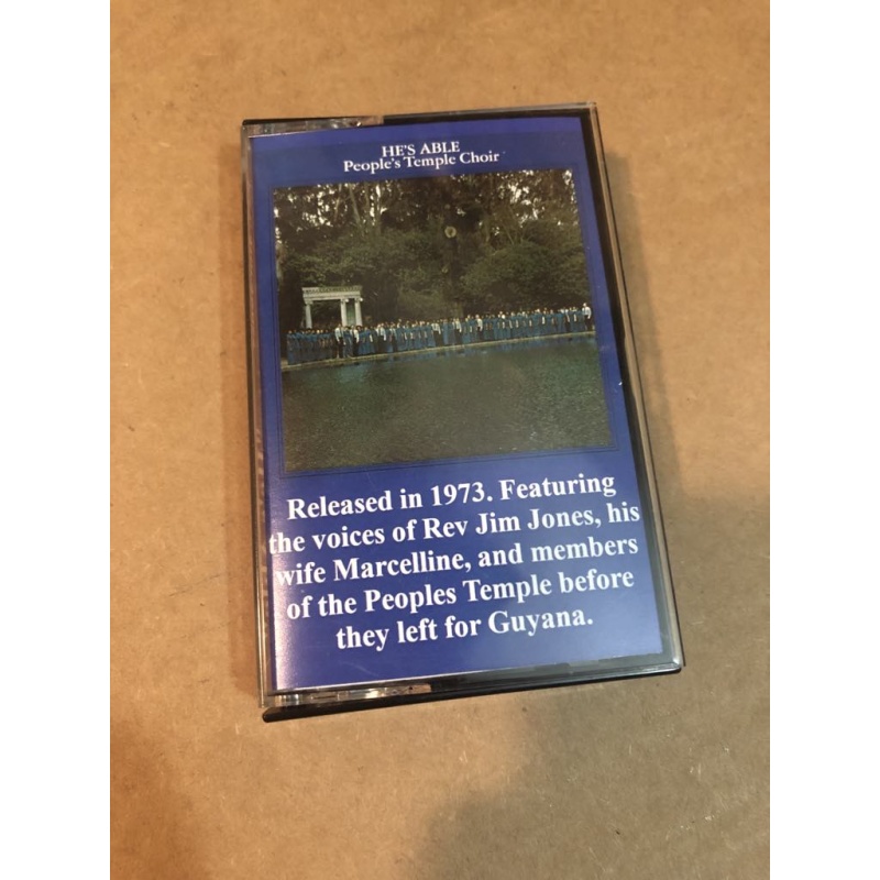 Rev. Jim Jones' People's Temple Choir 'He's Able' Cassette