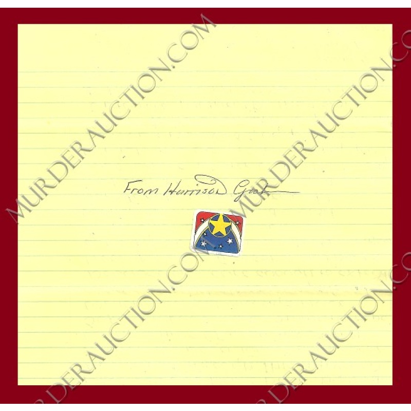 Harrison Graham letter/envelope 4/16/1997