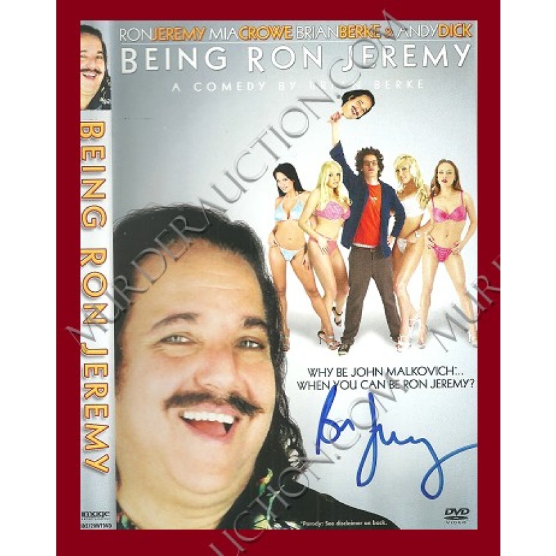 Ron Jeremy signed DVD