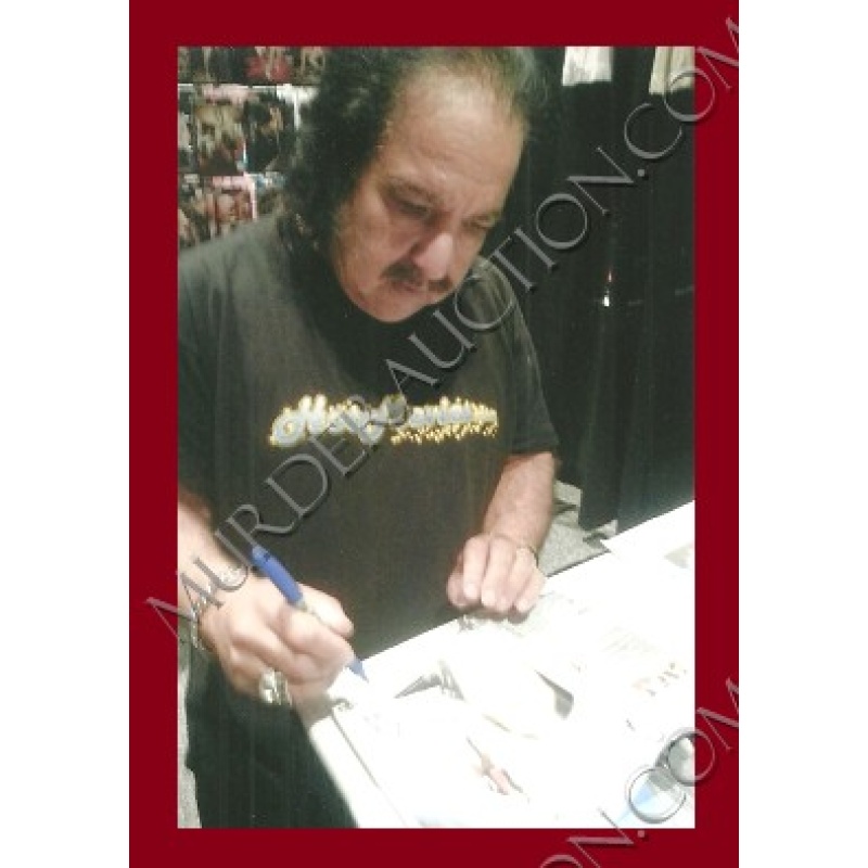 Ron Jeremy signed DVD