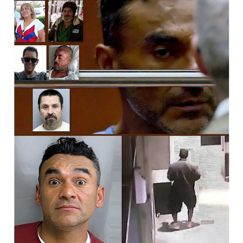 RAMON ALBERTO ESCOBAR  | Salvadoran "Baseball Bat Serial Killer" Known for a Violent Killing Spree in 2018 That Resulted in the Deaths of Seven Individuals, Primarily Homeless Men, Also Kills Cellmate | ALS