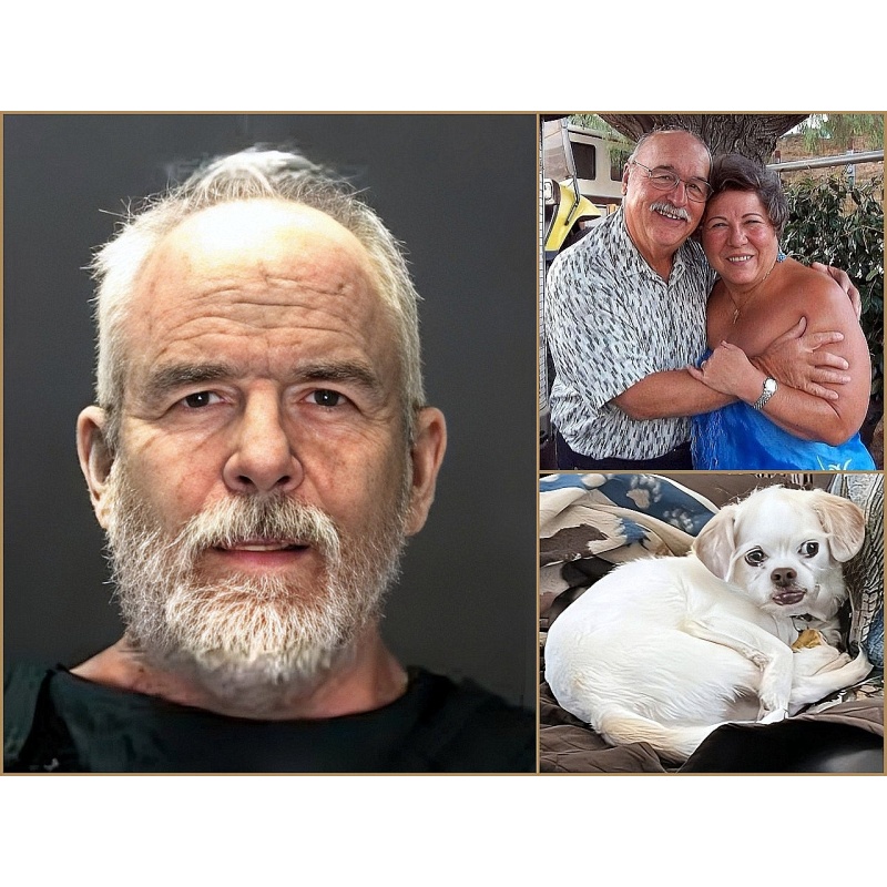 MICHAEL ROYCE SPARKS | Man Accused Of Murdering Couple Who Vanished With Pet Shih Tzu “Cuddles” From Nudist Resort | Human Remains Found In Concrete Bunker Under House | Autographed Letter, Signed