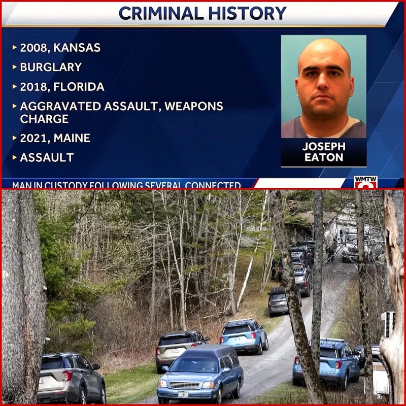 JOSEPH MICHAEL EATON | Maine Man Sentenced To Life For Fatally Shooting His Parents, Cynthia And David Eaton, And Their Friends, Patricia Eger And Her Husband, Robert Eger And Shooting At Cars On Highway | He Also Admitted To Killing The Egers’ Dog | ALS