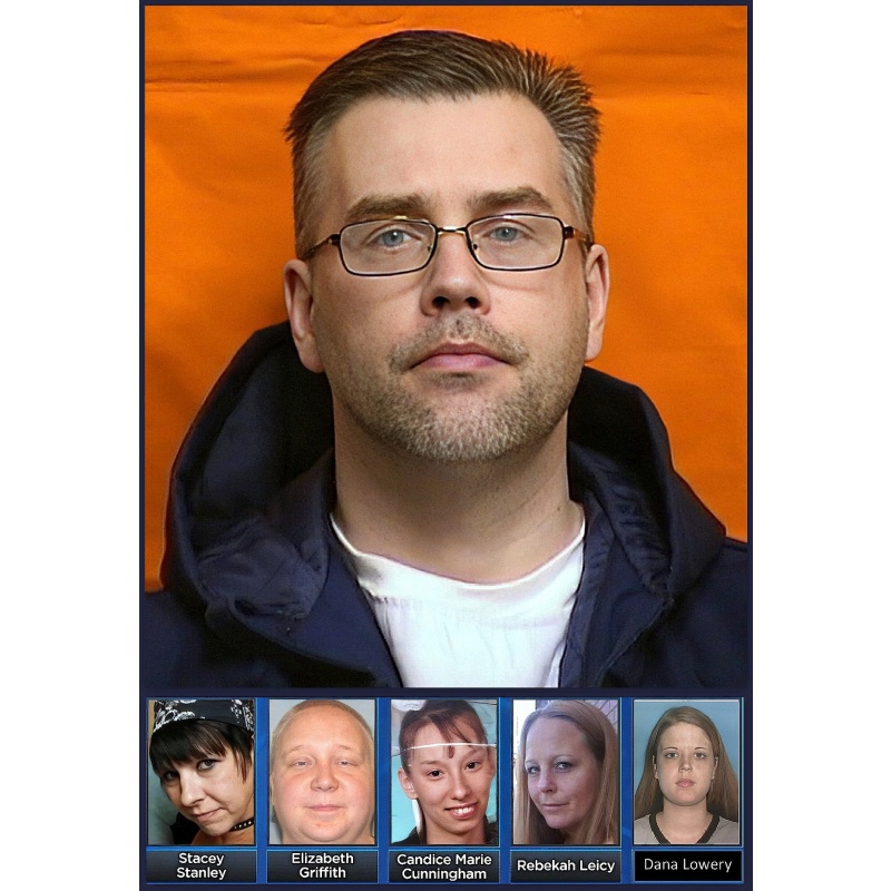 SHAWN MICHAEL GRATE | The Ohio Strangler | Serial Killer, Rapist And Kidnapper On Death Row For Killing Five Woman During 2006-2016 | “They were already dead …” | Autographed Letter Signed