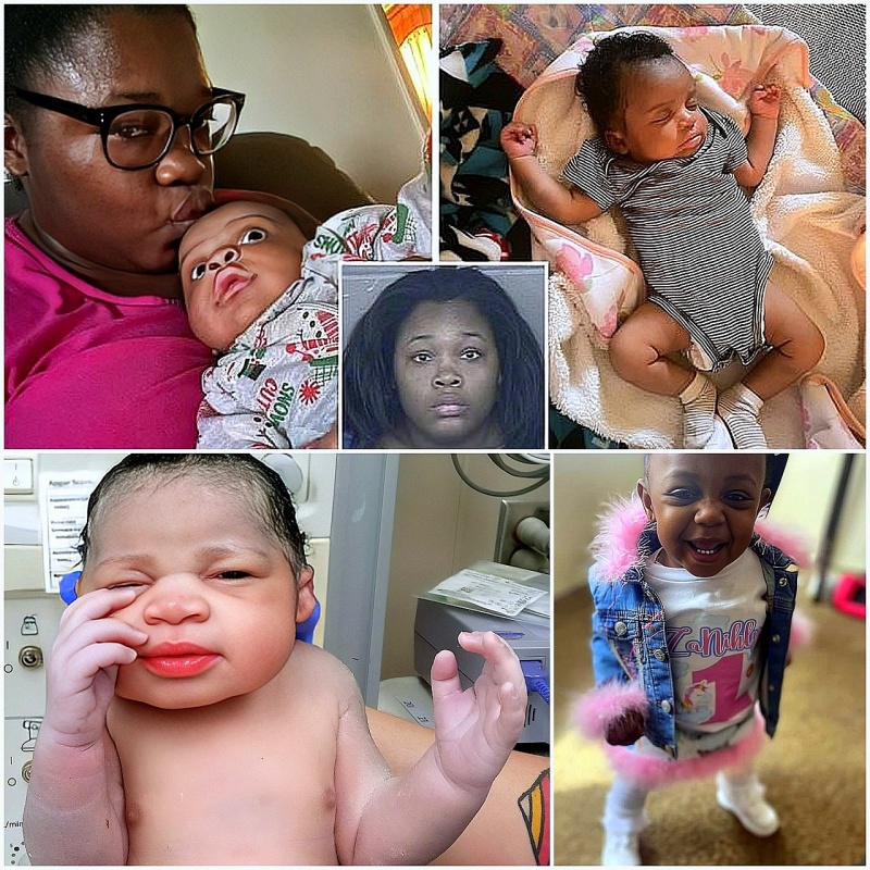 MARIAH THOMAS | ‘I Accidentally Put Her In The Oven’: Mom Placed 1-Month-Old Baby Daughter Za'riah in Scorching Kitchen Appliance Instead of Crib | Father Comes Home, He Smells Smoke | Autographed Letter Signed