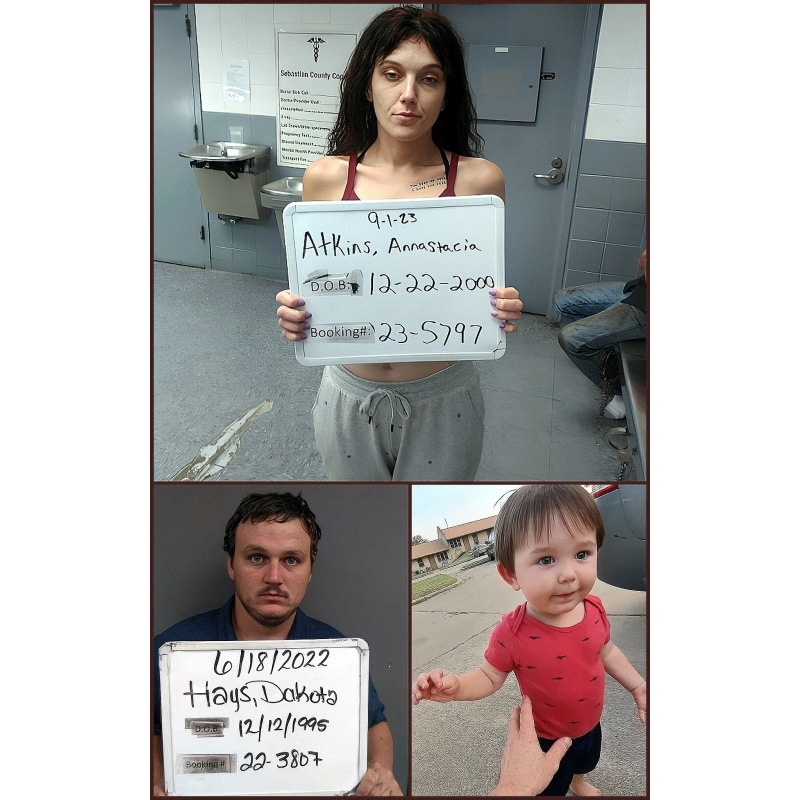 ANNASTACIA GRACE ATKINS | Complicit Mom and Stepdad Accused of Repeatedly Throwing 2-Year-Old Boy into Pool to Teach Him to Swim Charged with Murder After Drowning |  Autographed Letter Signed