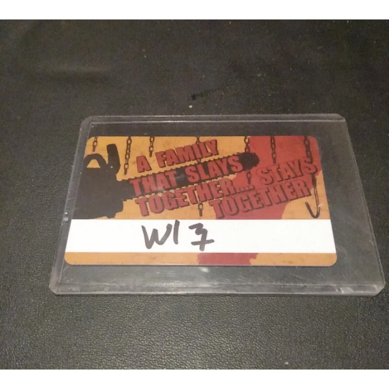 Wednesday 13 All American Massacre Signed Card