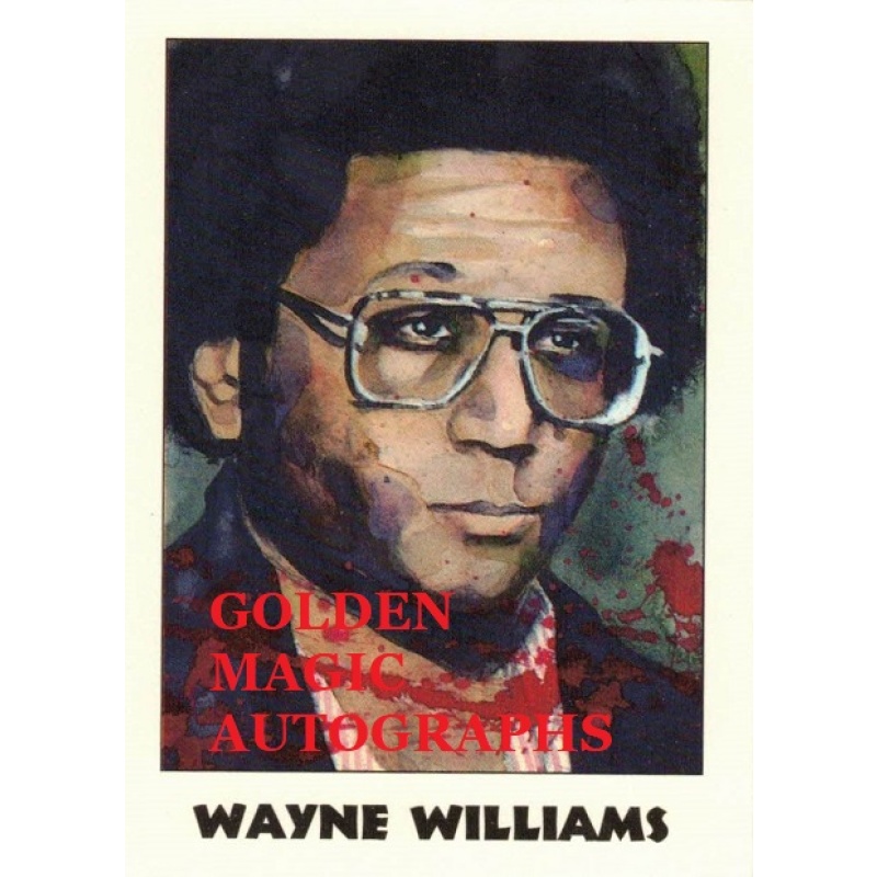 WAYNE WILLIAMS SERIES 2 TRUE CRIME TRADING CARD; CARD NO. 80