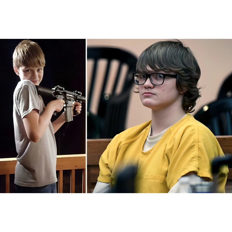 JESSE OSBORNE | 2016 Townville Elementary School shooting | 'Little Jesse', 14, who gunned down his father and two schoolboys, both six, had been expelled for bringing in machete and hatchet to class 'because he was bullied' | ALS