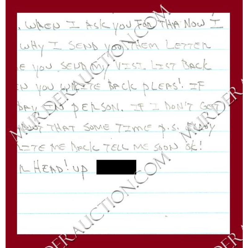 Elroy Chester letter/envelope 7/3/2008 EXECUTED