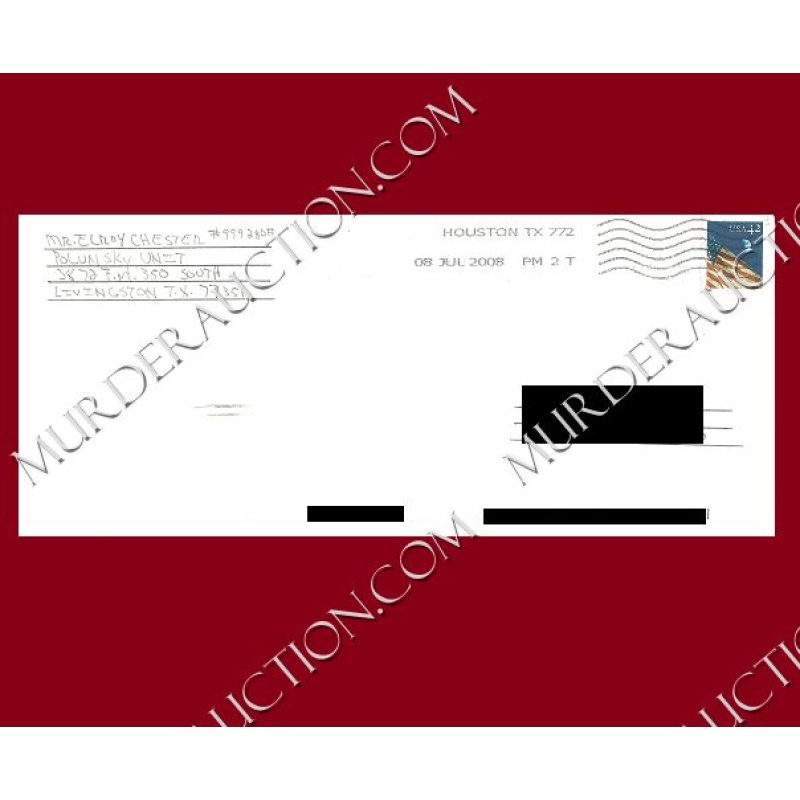 Elroy Chester letter/envelope 7/3/2008 EXECUTED