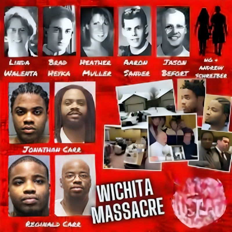 JONATHAN CARR | The Wichita Massacre | Spree killing, robbery, rape, kidnapping | 5 dead + a pet schnauzer Nikki / 2 injured | ALS