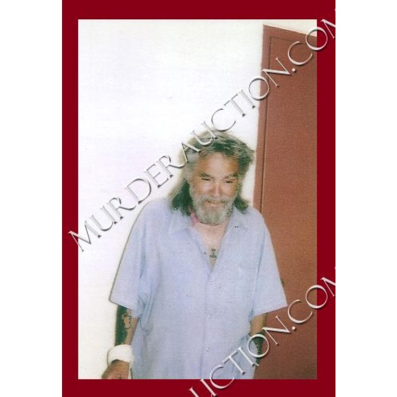 Charles Manson photograph 4"×6" (Thor's Hammer) DECEASED