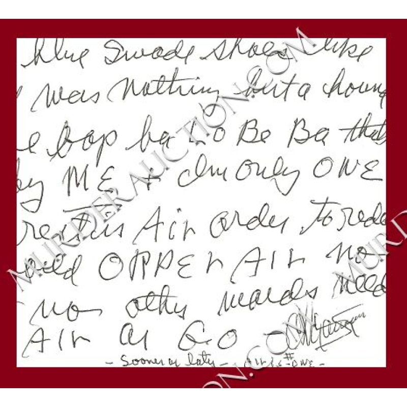 Charles Manson letter/envelope 9/5/2008 DECEASED