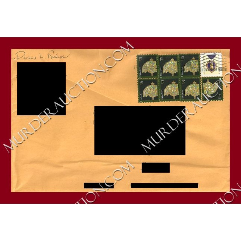 Dennis Rader letter/envelope with card/artwork 10/14/2012