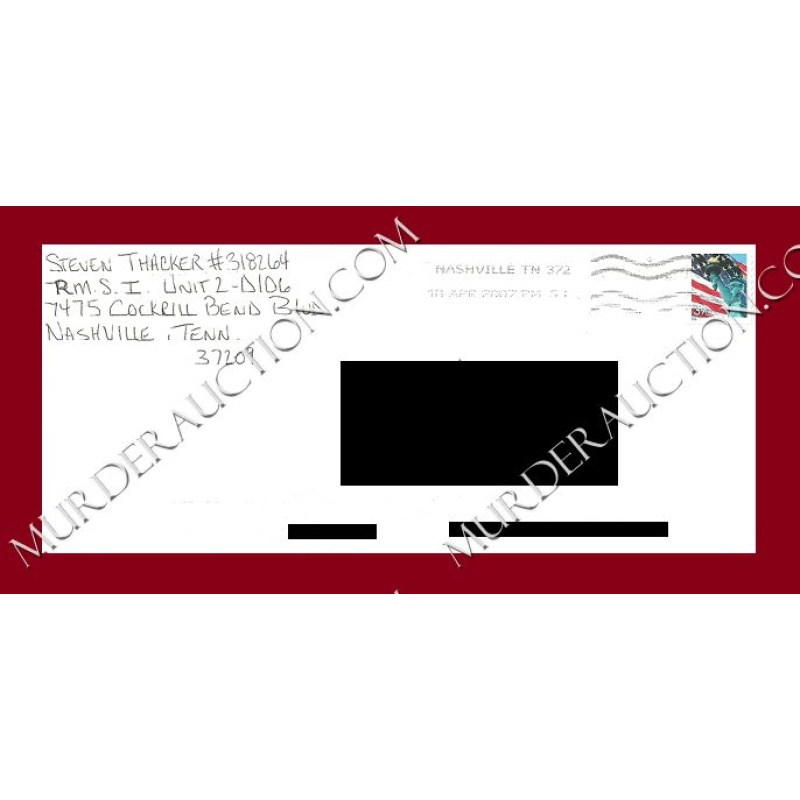 Steven Thacker letter/envelope 4/18/2007 EXECUTED