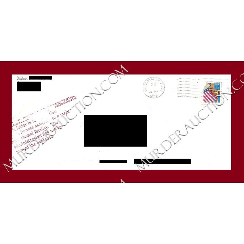 Wayne Williams envelope 1/30/1998